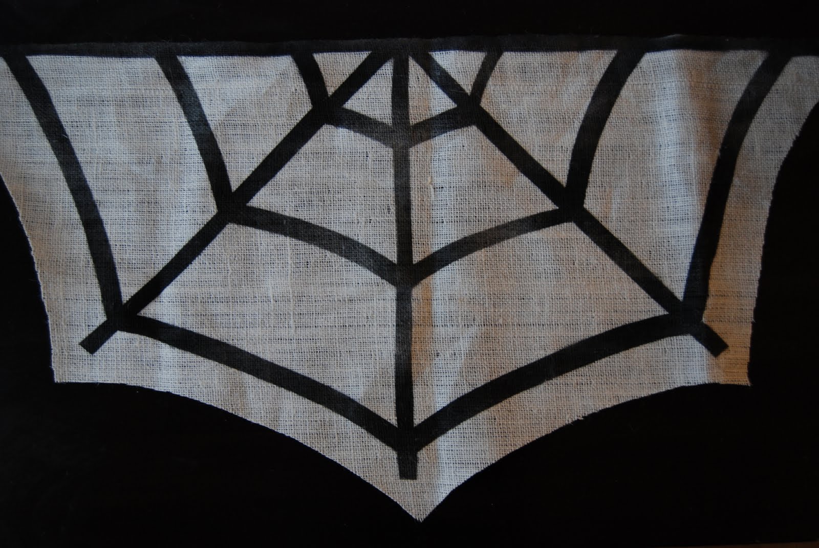 Spiderweb stencil